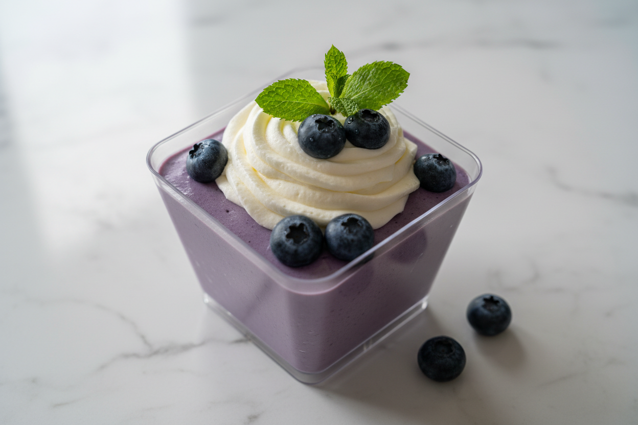 Blueberry Mousse