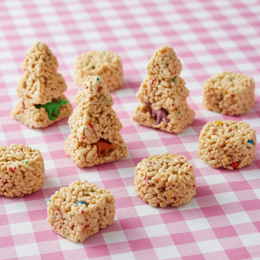 Rice Crispy Treats with Hidden Toy